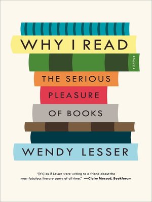cover image of Why I Read